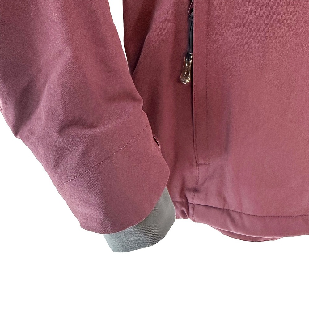 SALOMON Women's Full Zip Soft Shell‎ Nylon Jacket • Large • Burgundy, maroon - Picture 3 of 10